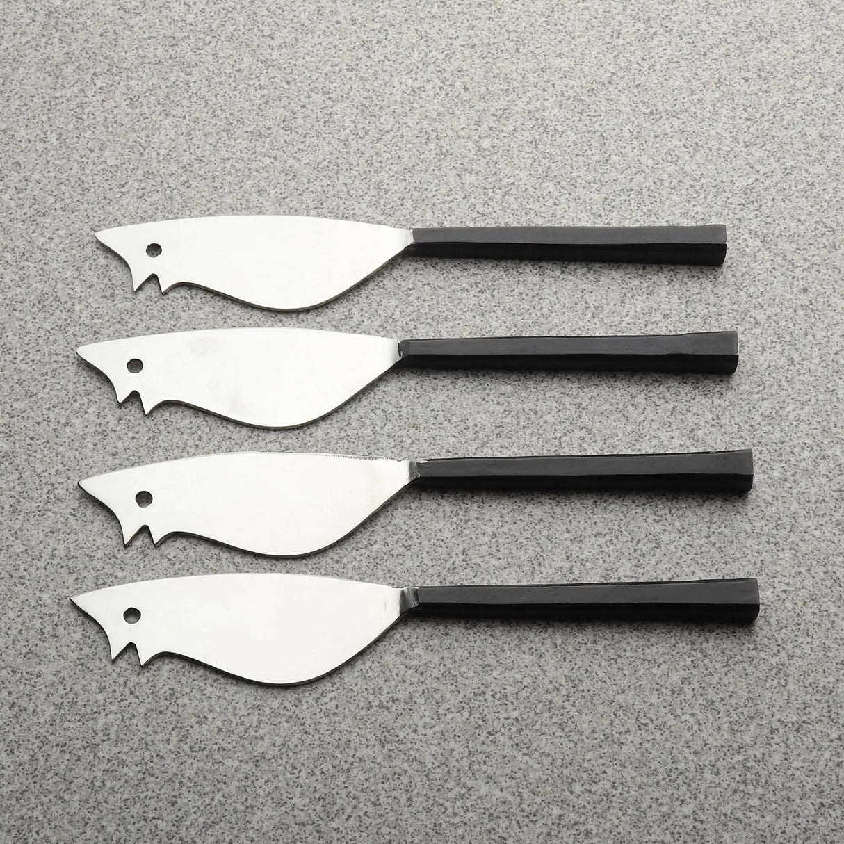 JASON RATONCITO CHEESE SPREADER/KNIFE 4 PC. SET