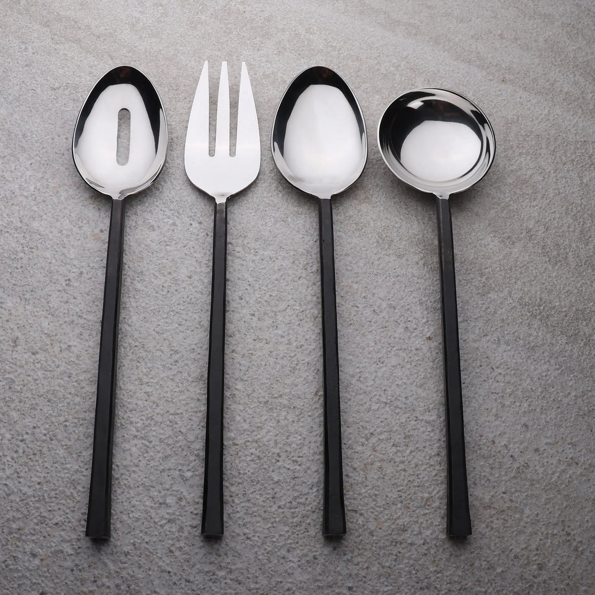 JASON BLACK 4 PC. HOSTESS SET