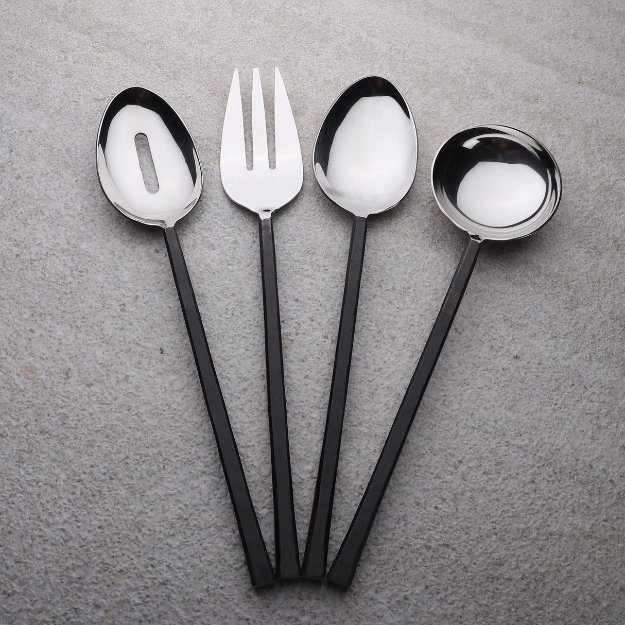 JASON BLACK 4 PC. HOSTESS SET