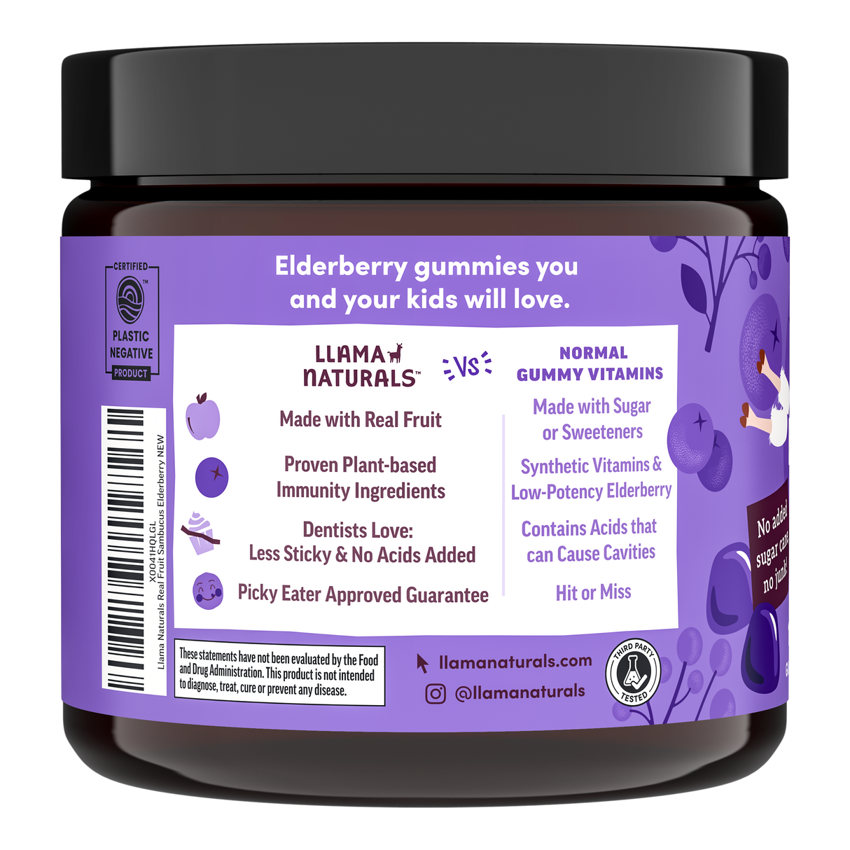 Kids Elderberry Immunity Gummies (120 ct)
