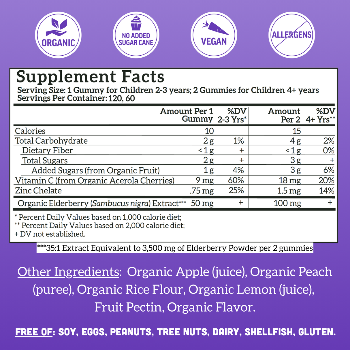 Kids Offense + Defense Bundle – Multi + Elderberry Gummies