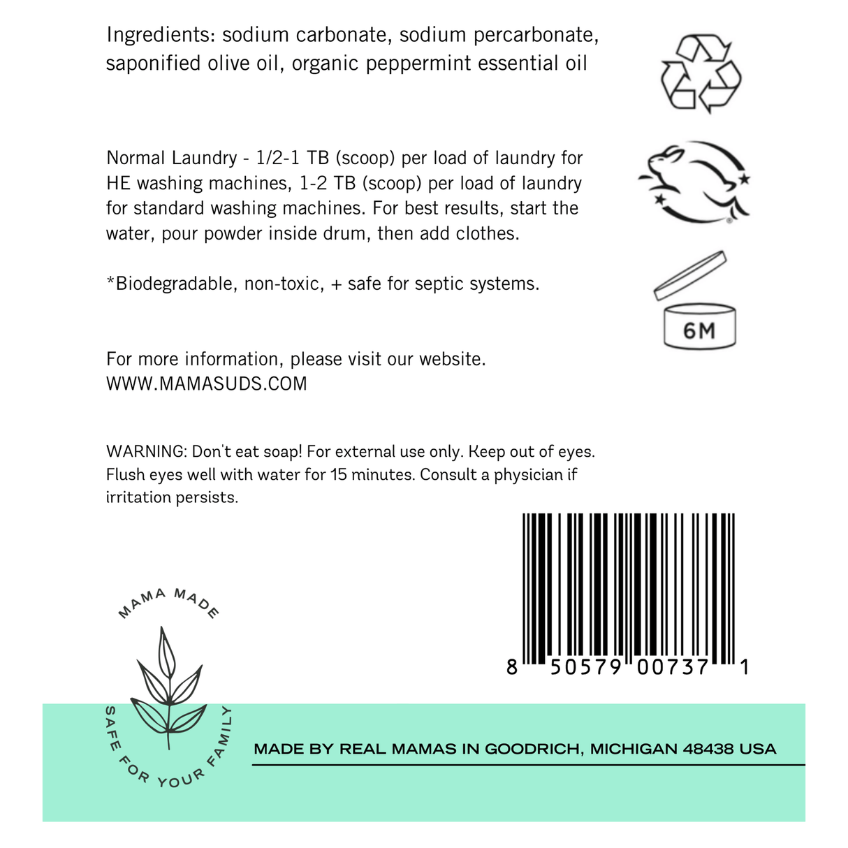 Laundry Soap Powder