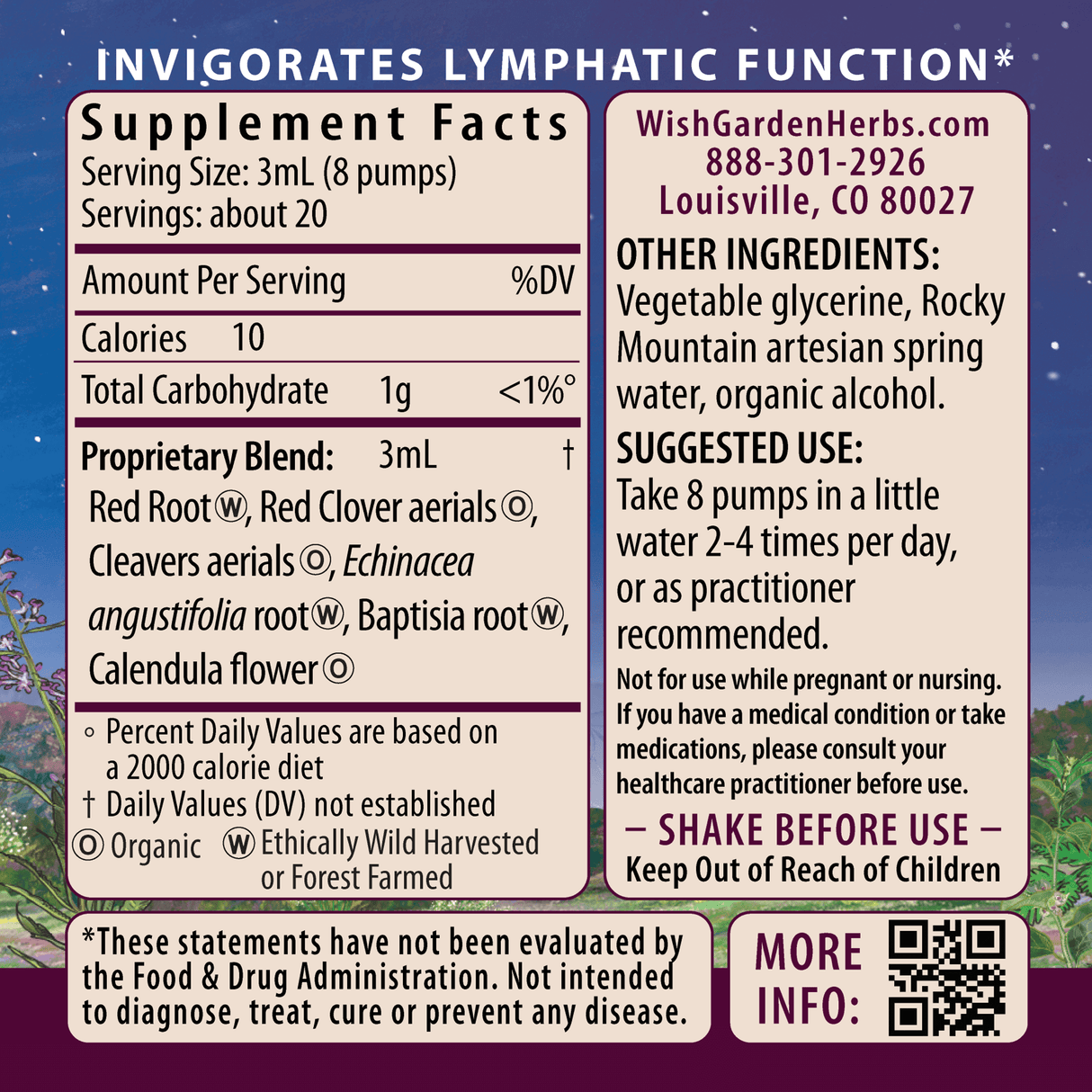 Lymph Mover Immune Strength