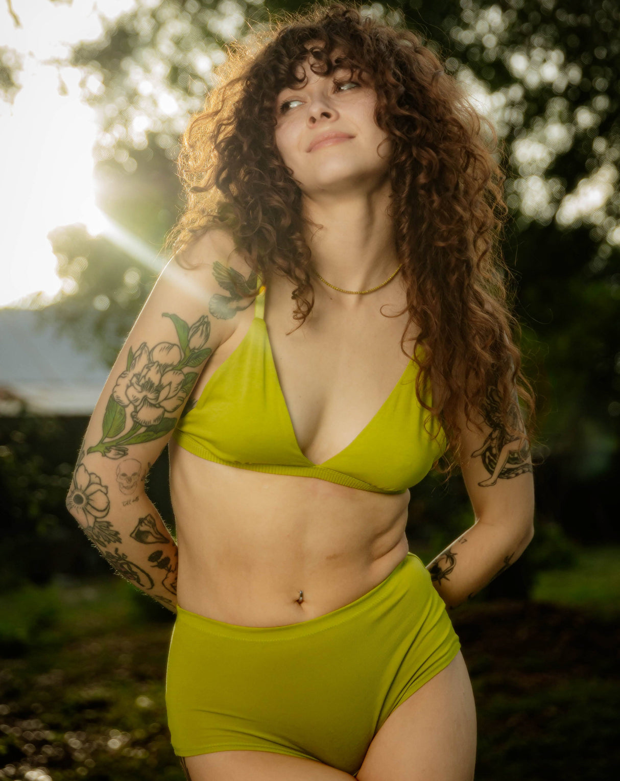 Boyshort - Lime
