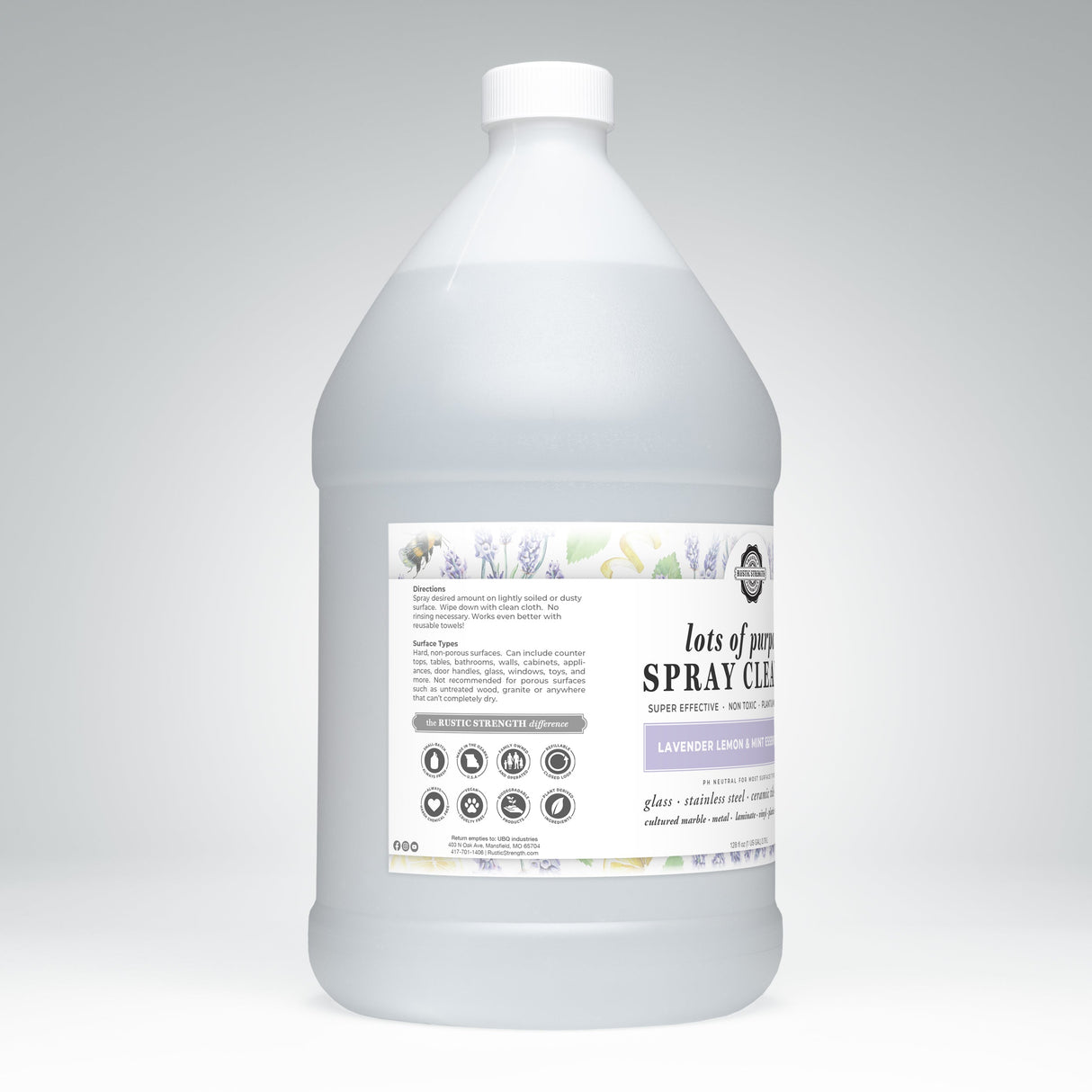 Lots of Purpose Spray Cleaner | Lavender, Lemon & Mint