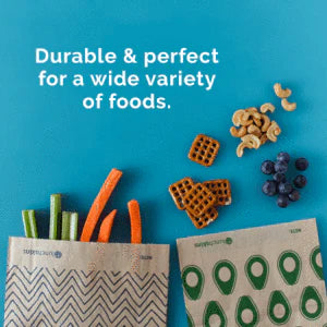 Compostable XL Paper Sandwich Bags – 50-Pack | Plastic-Free & Unbleached