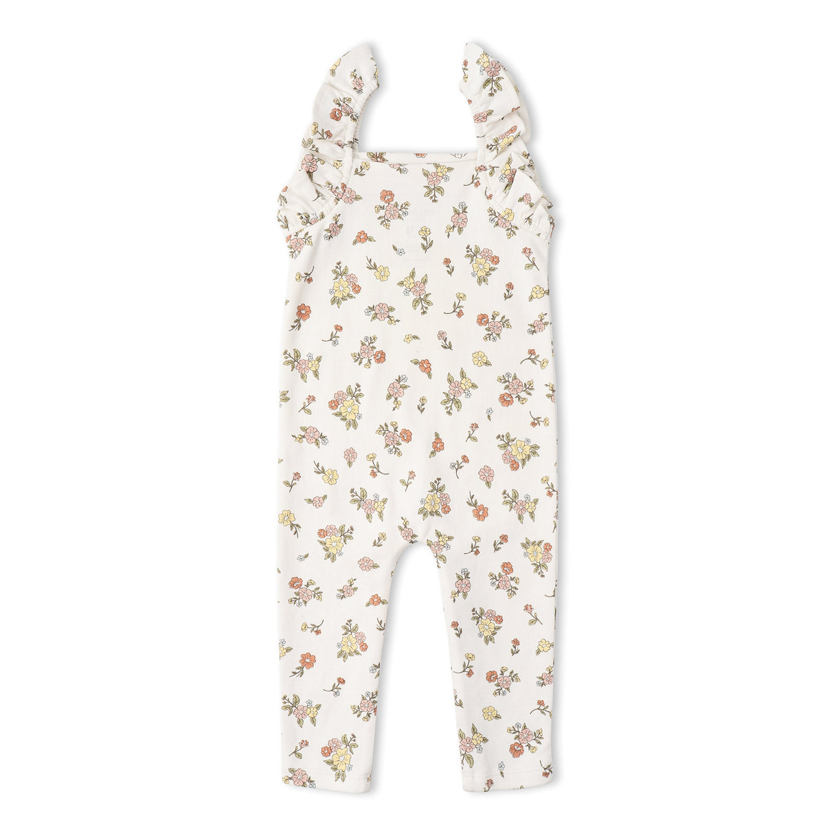 Organic Flutter Romper - Meadow