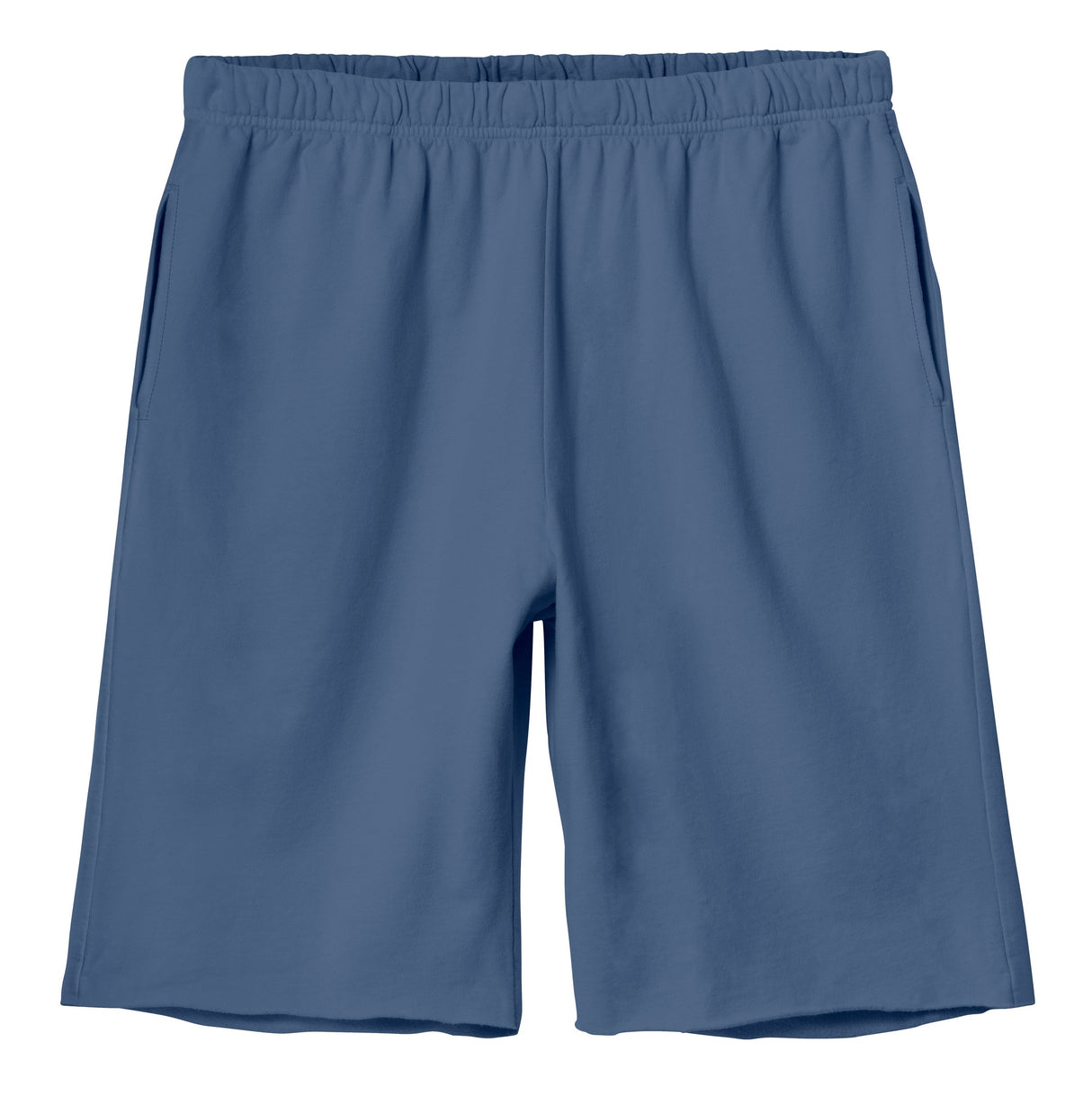 The Softest Men's 100% Cotton Fleece Athletic Short | Denim Blue