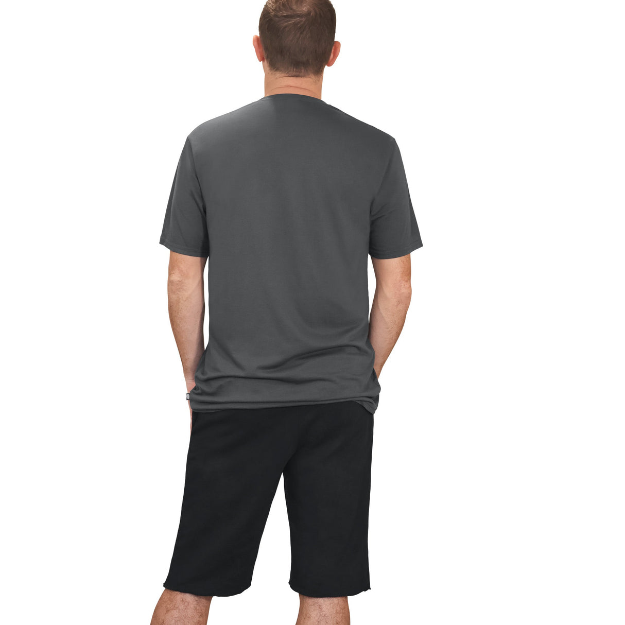 The Softest Men's 100% Cotton Fleece Athletic Short | Concrete