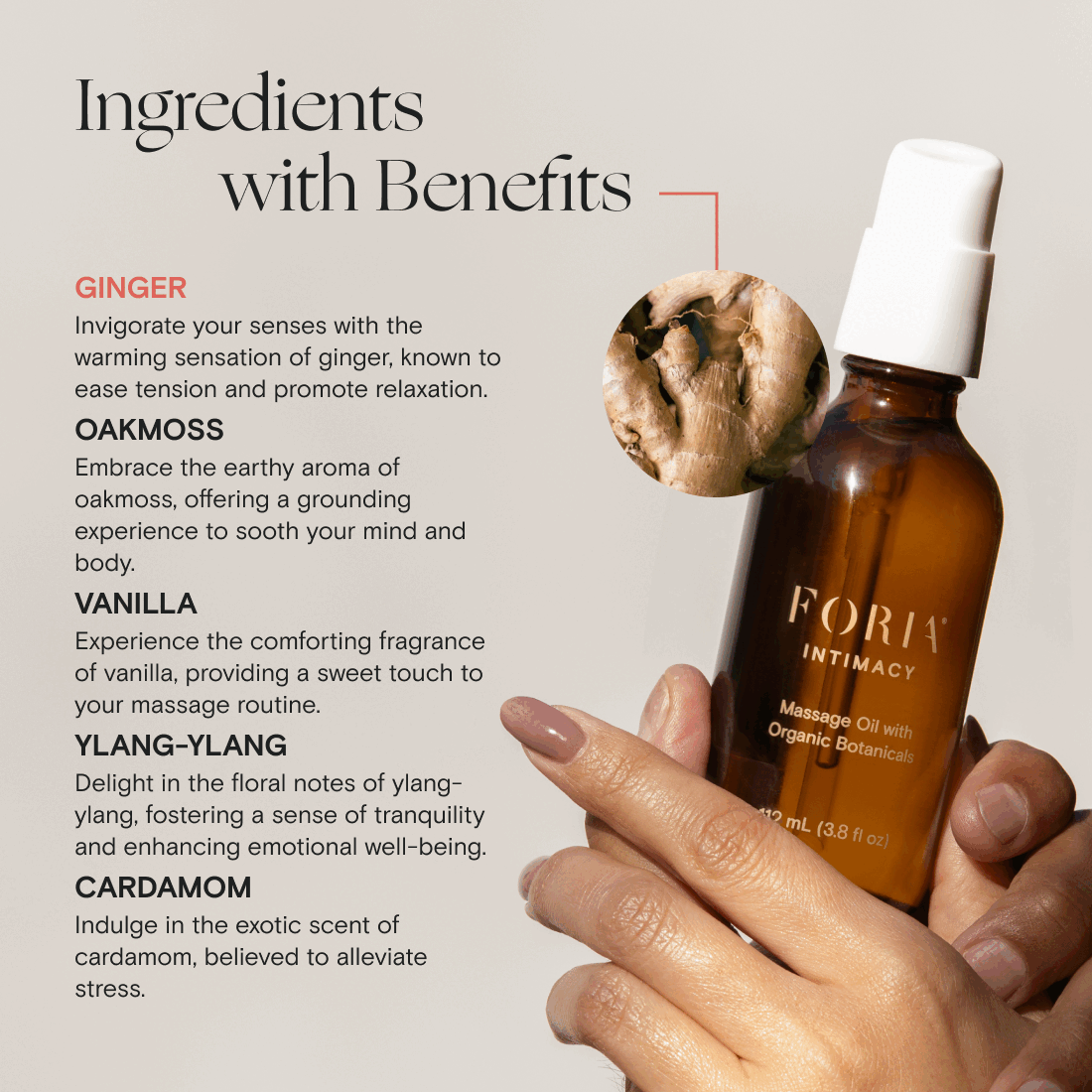 Intimacy Massage Oil with Organic Botanicals