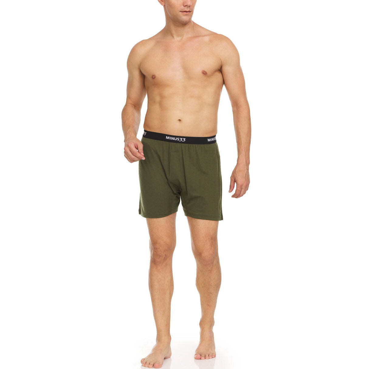 Microweight - Men's Wool Boxer Shorts Woolverino