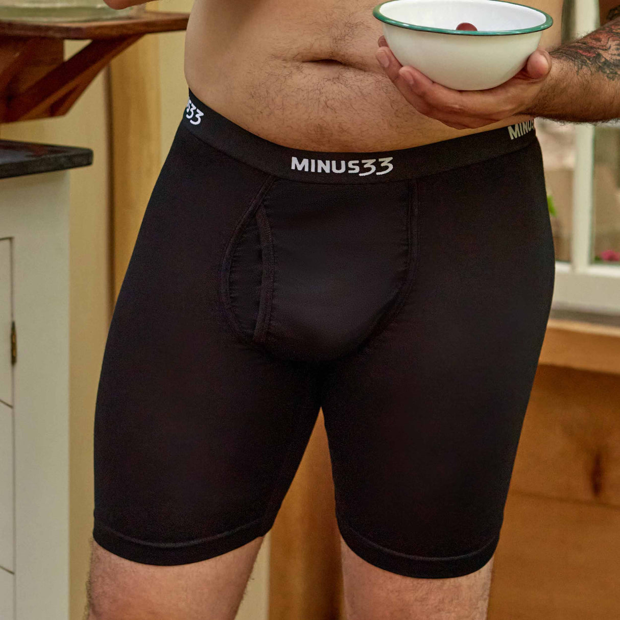Microweight - Men's Pouch Boxer Briefs Woolverino