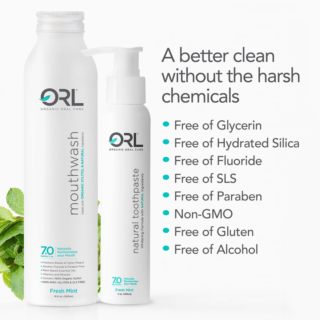Toothpaste & Mouthwash Bundle