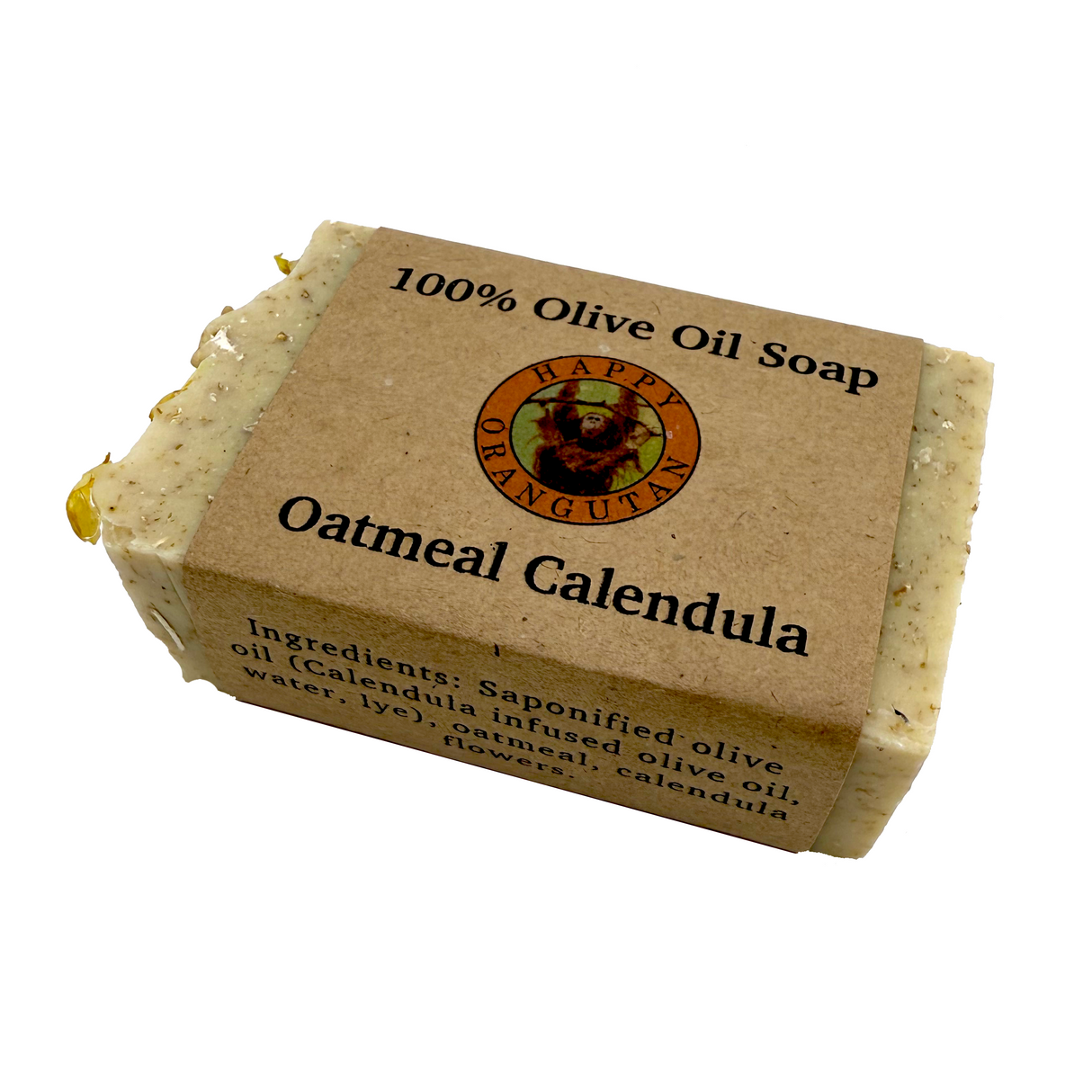 Soothing Oat & Calendula Bar – 100% Olive Oil Soap