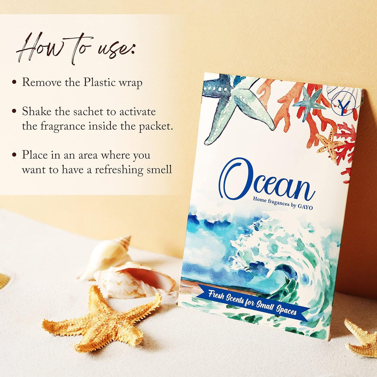 Ocean Breeze Scented Sachets