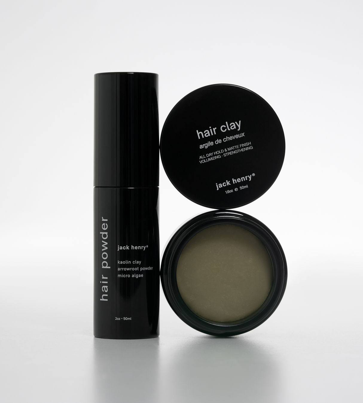 clay + powder duo