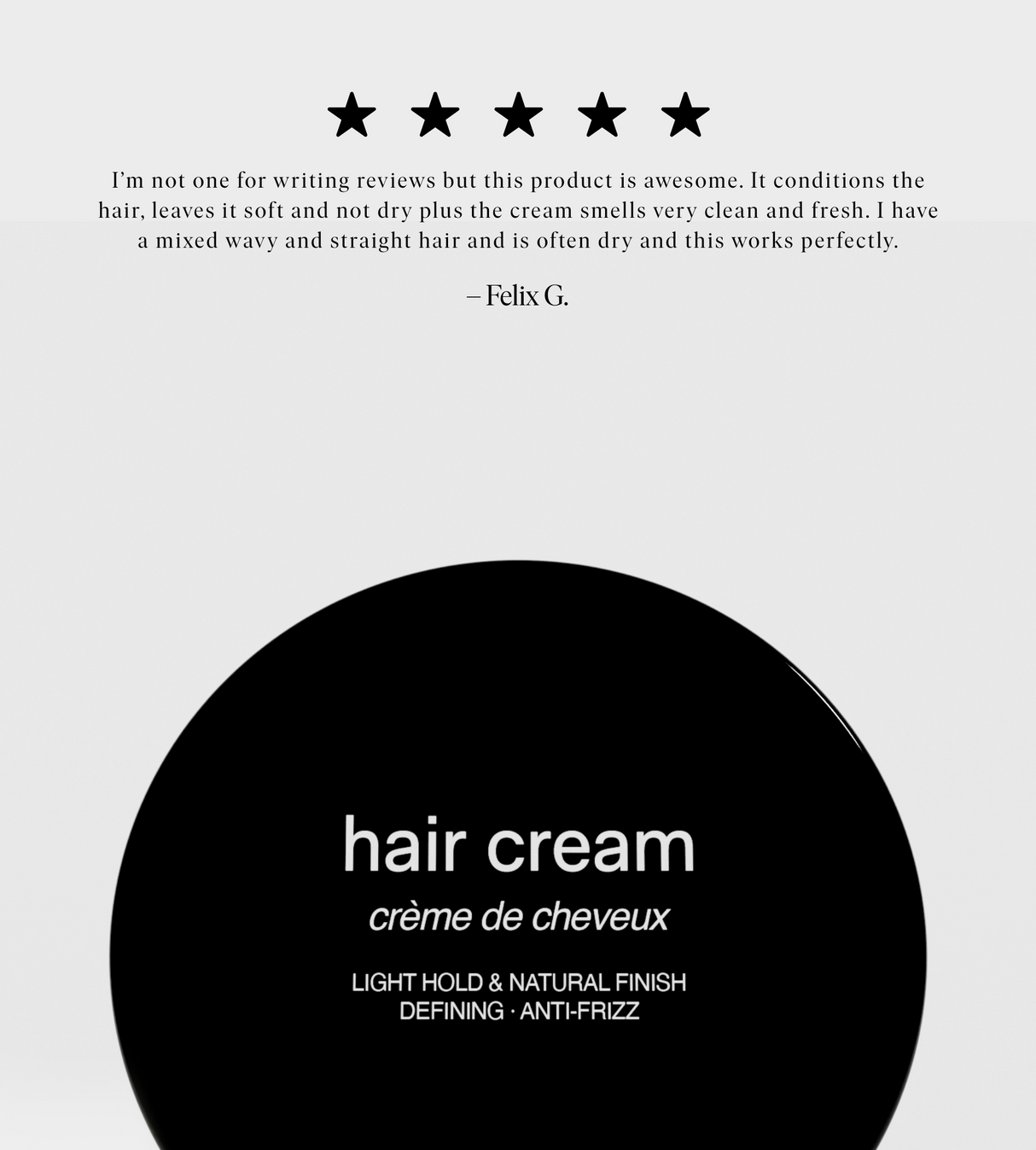 hair cream