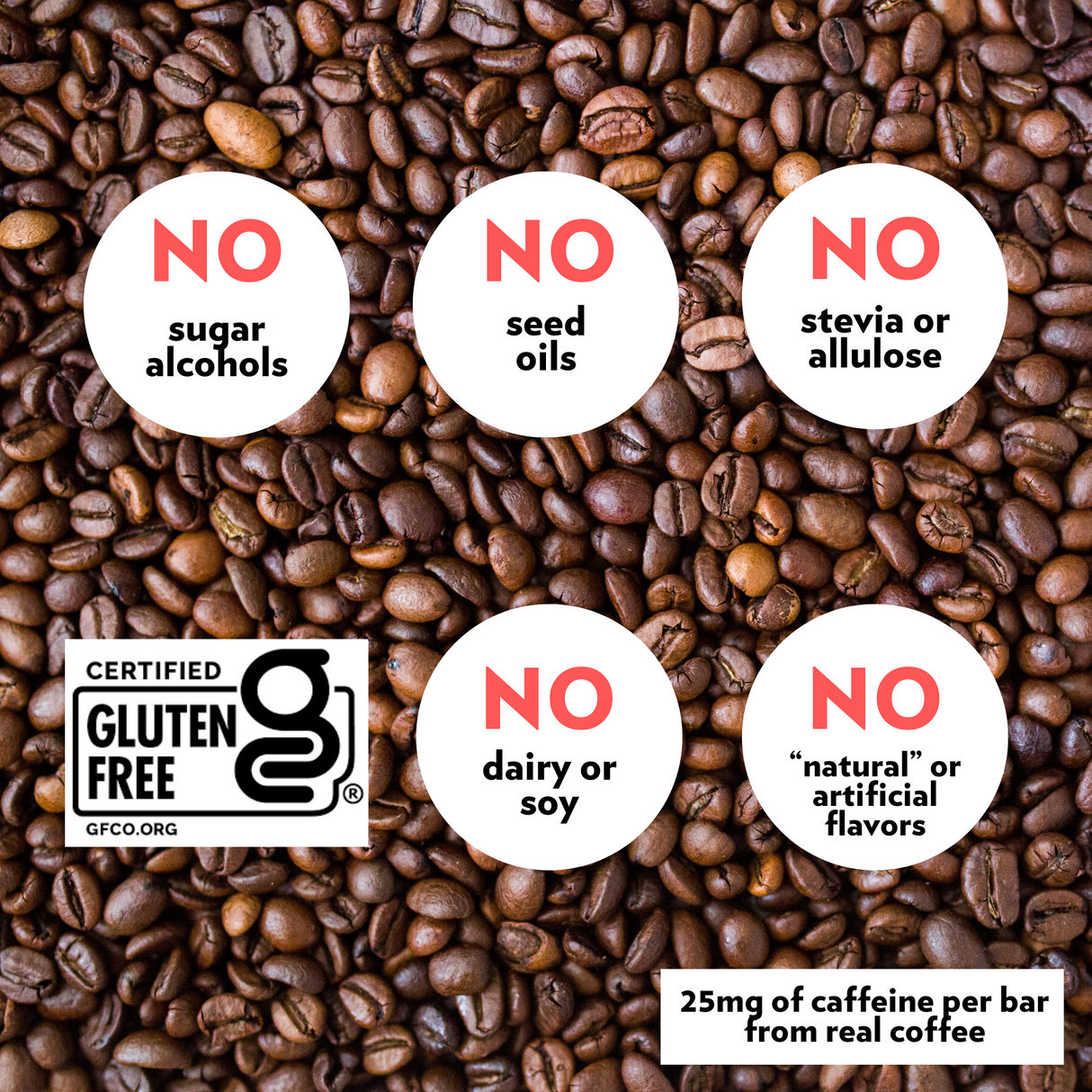 High Protein Coffee Cashew Crunch PROTEIN+ Bar (12 Count)