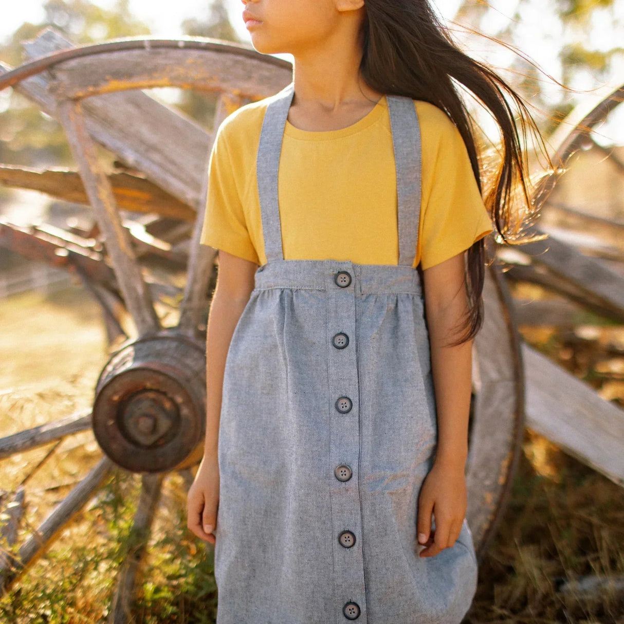 Parker Pinafore Skirt – 2-in-1 Skirt & Pinafore for Kids