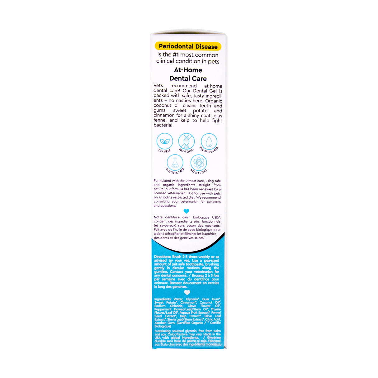 USDA Organic Canine Toothpaste
