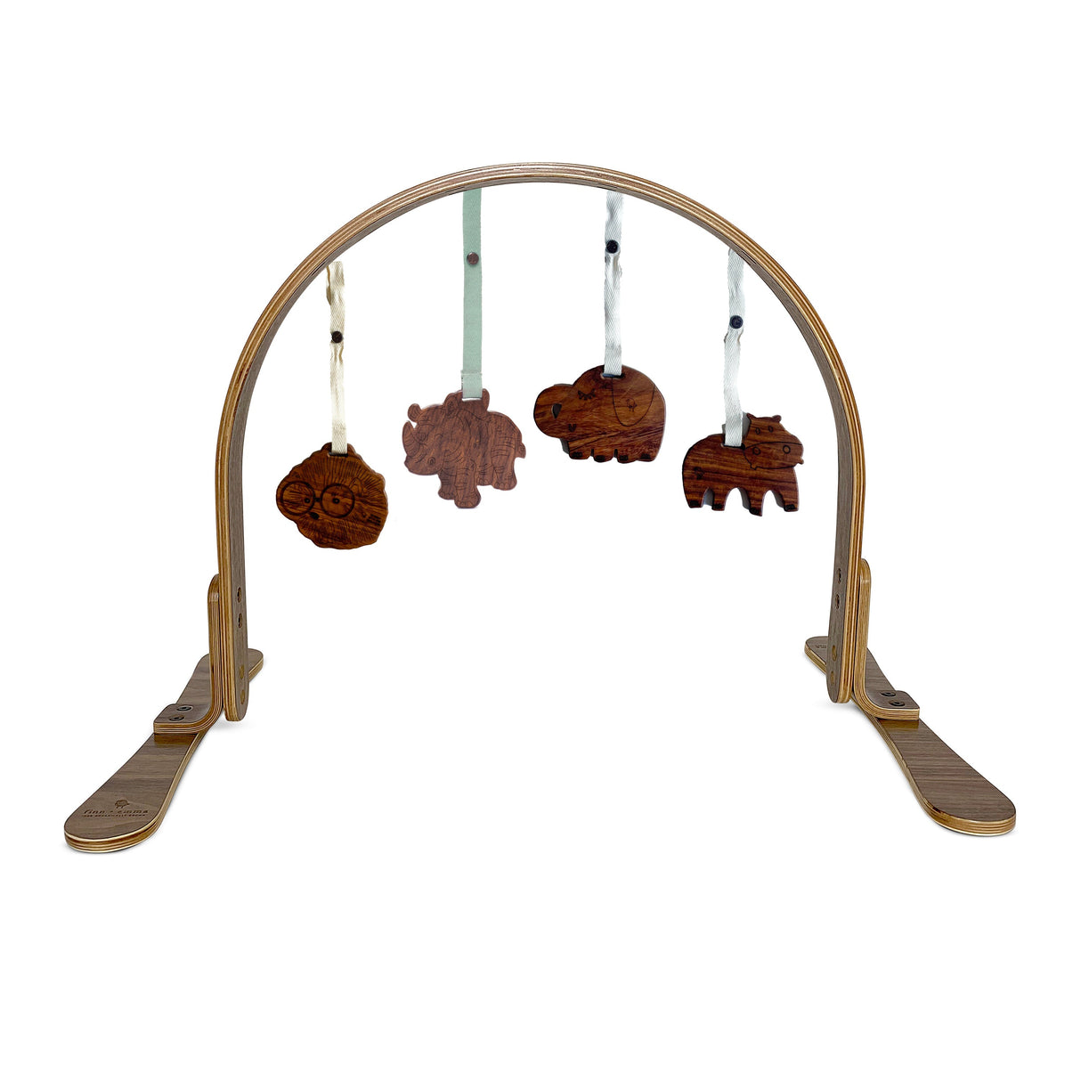 play gym | all wood - dark jungle