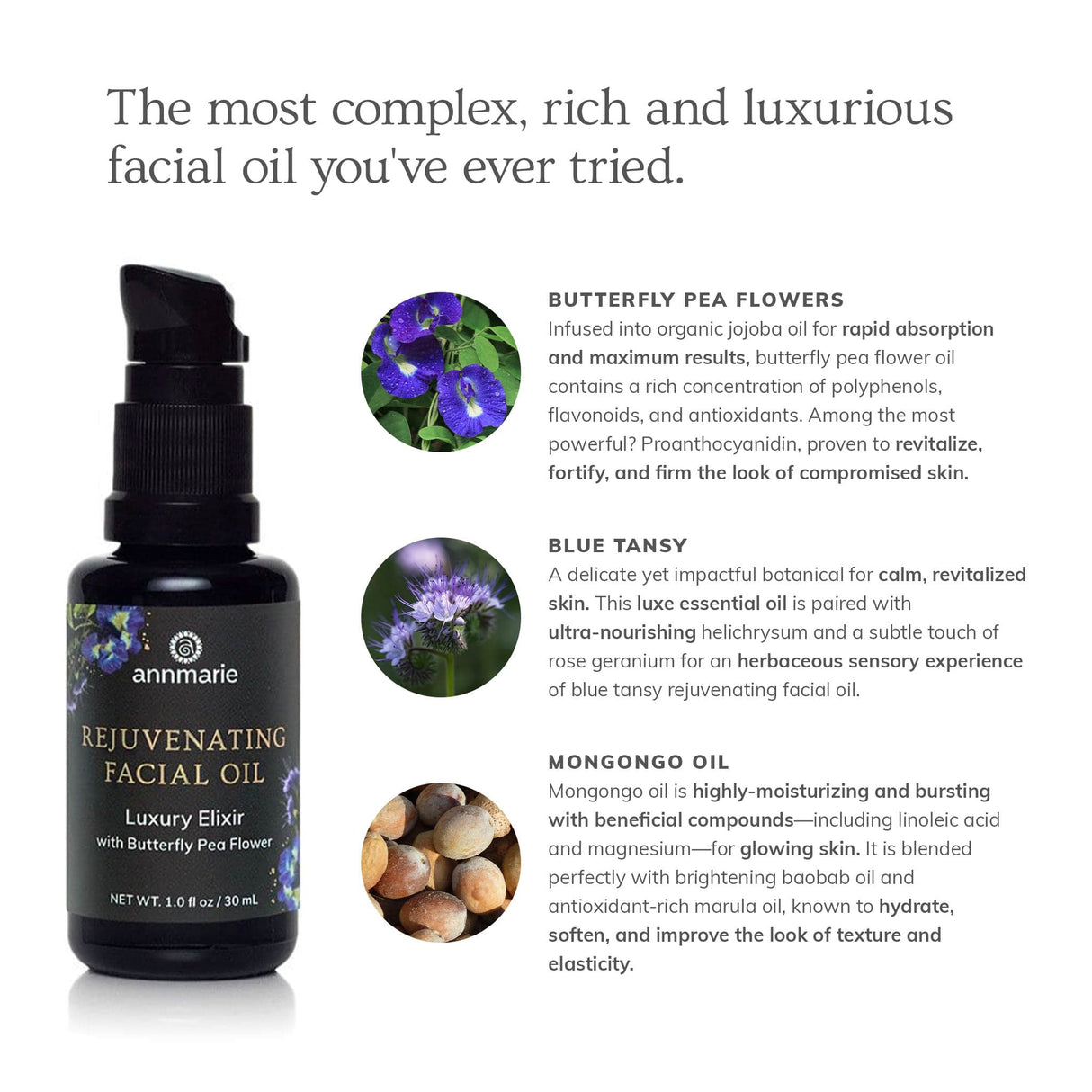 Rejuvenating Facial Oil (30ml)- Collective