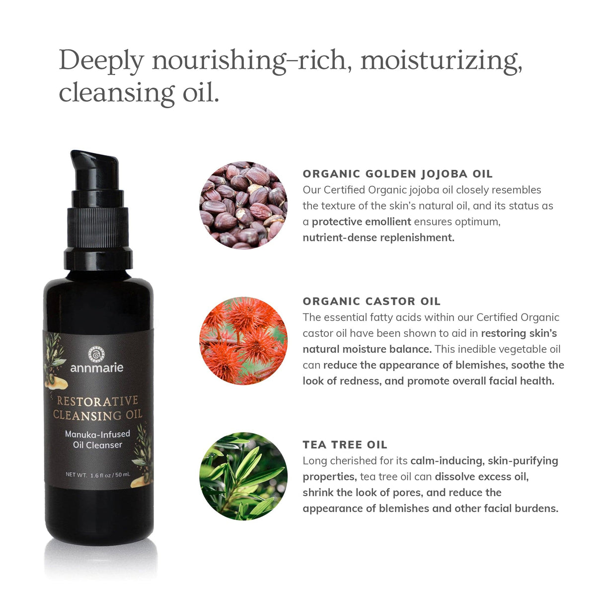 Restorative Cleansing Oil (50ml)- Collective