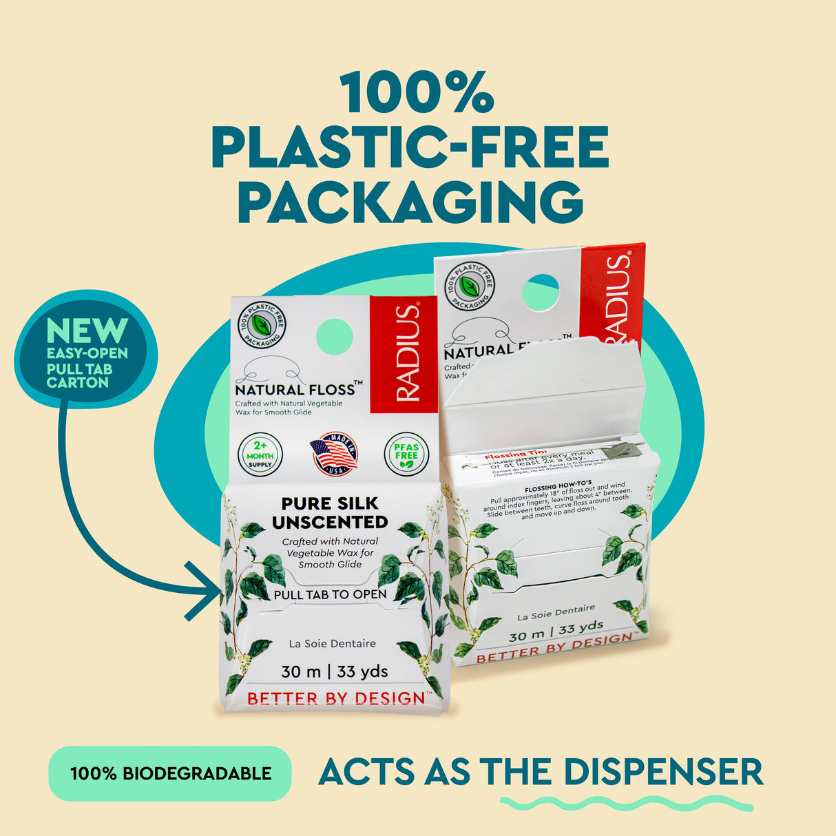 Natural Biodegradable Silk Floss™