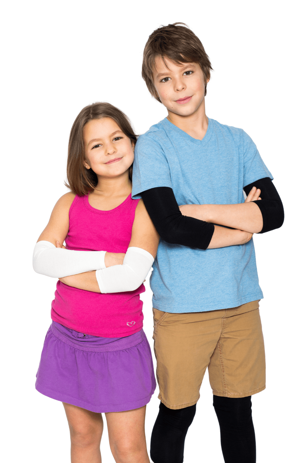 Babies to Adults Anti-Itch Sleeves with TENCEL and Zinc| Remedywear™ by YoRo Naturals™ (One Pair)