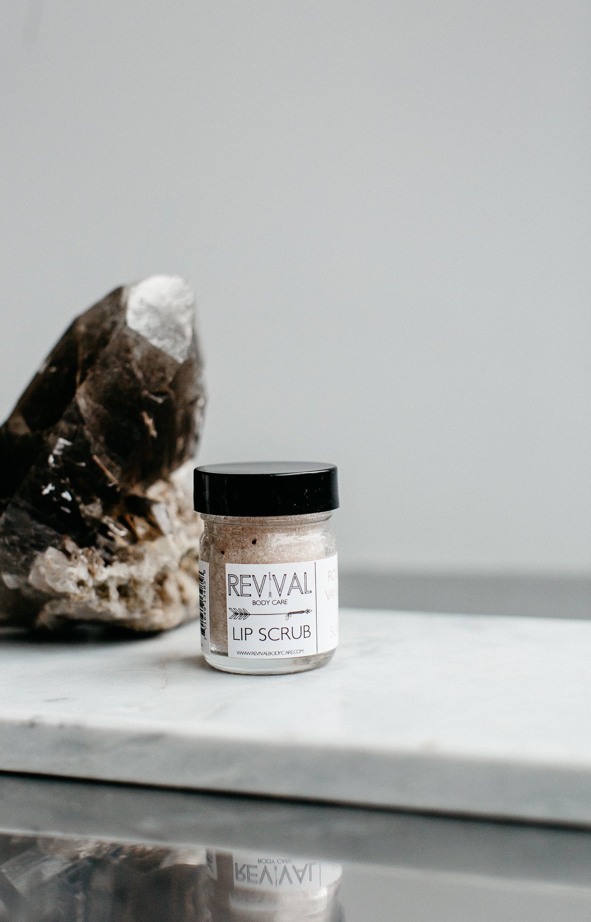 ROSE & VANILLA + SUGAR LIP SCRUB