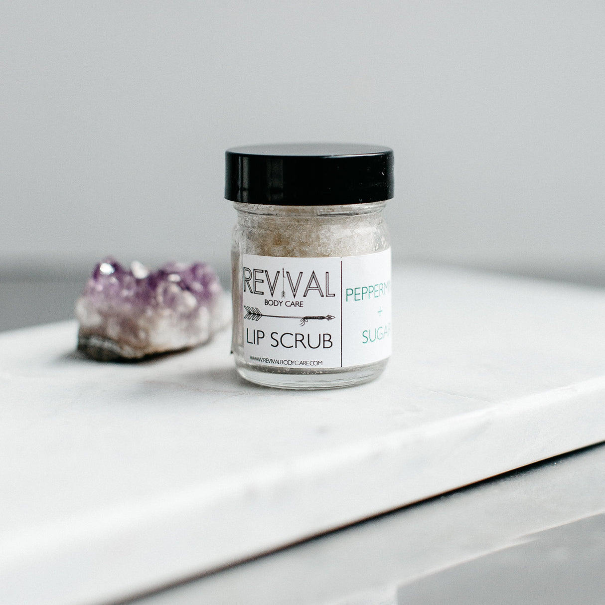 PEPPERMINT + SUGAR LIP SCRUB