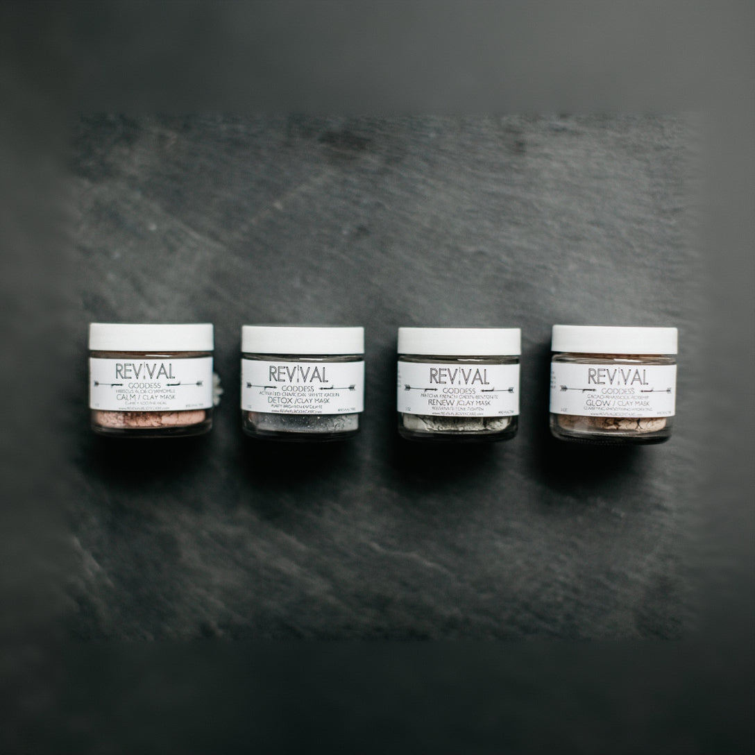 GODDESS CLAY MASK SET