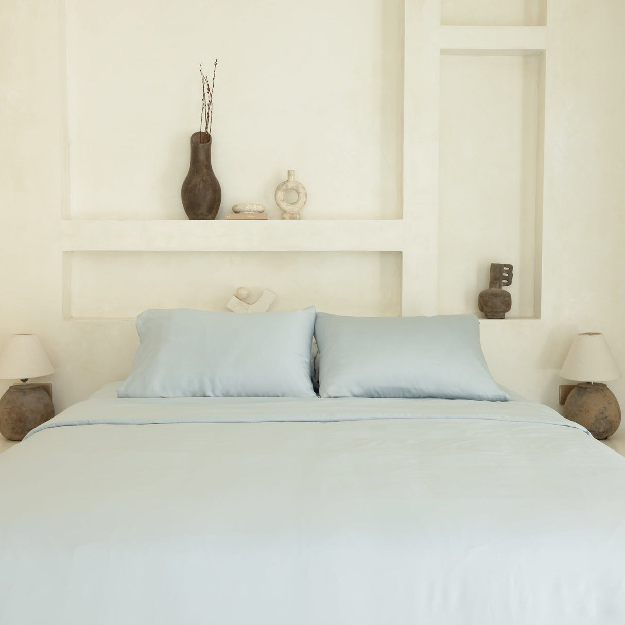 Organic Bamboo Sateen Bed Sheet Set