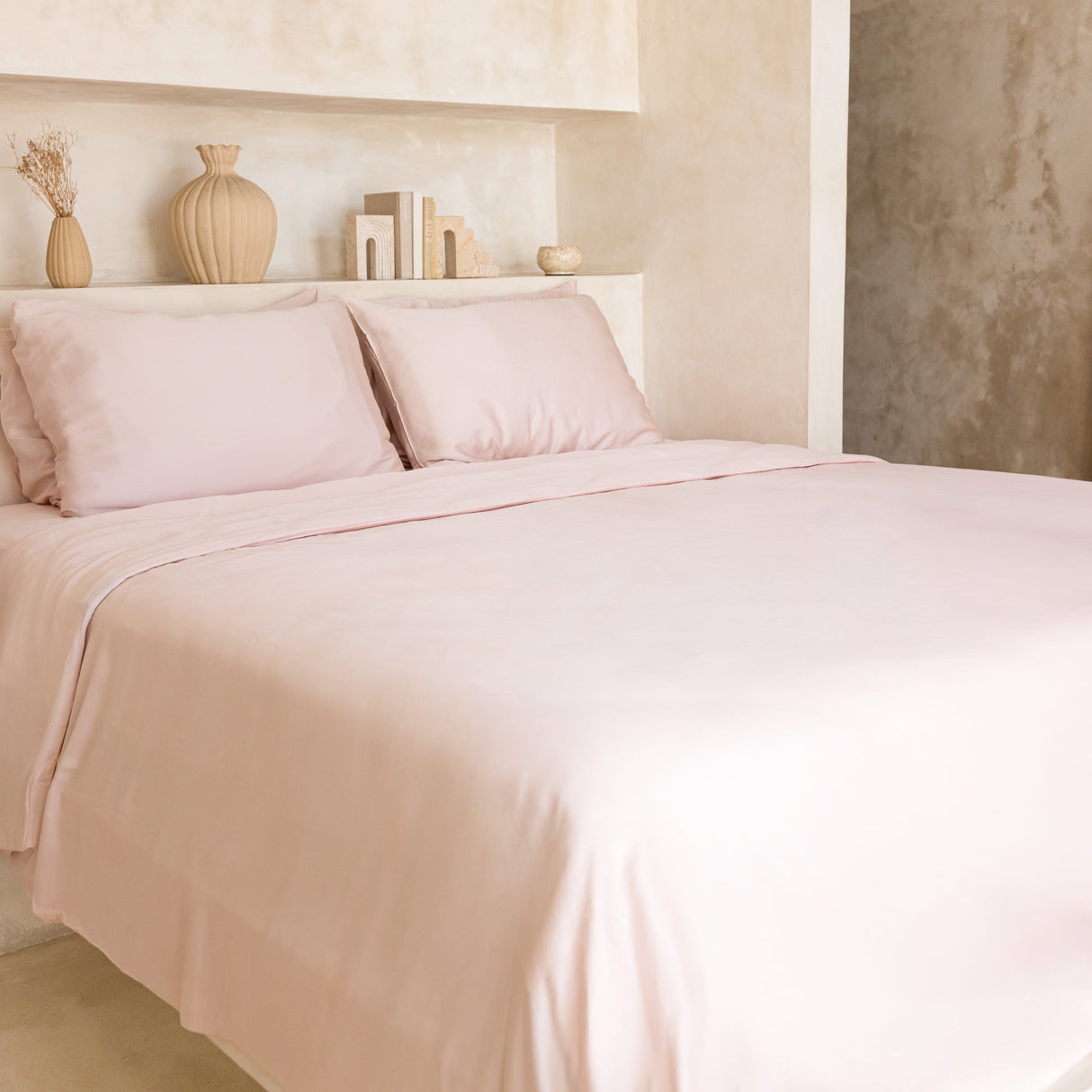 Organic Bamboo Sateen Fitted Sheet