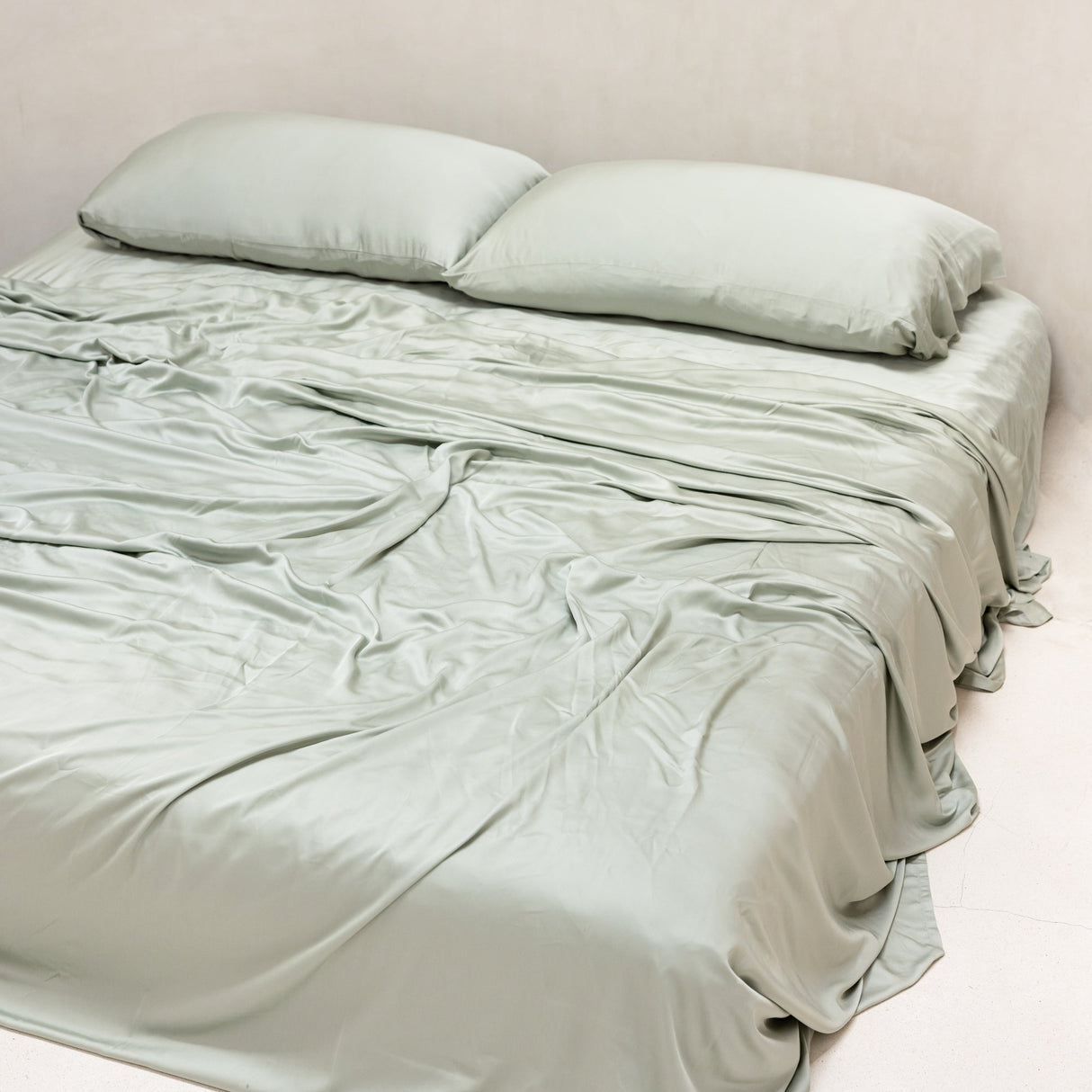 Organic Bamboo Sateen Bed Sheet Set