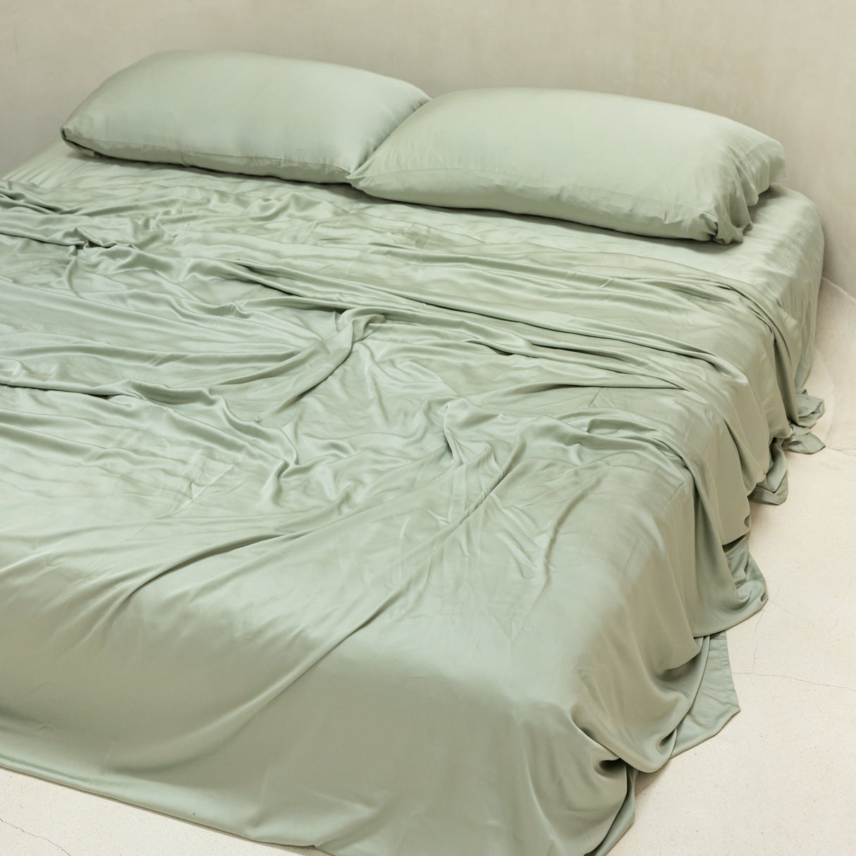 Organic Bamboo Sateen Fitted Sheet