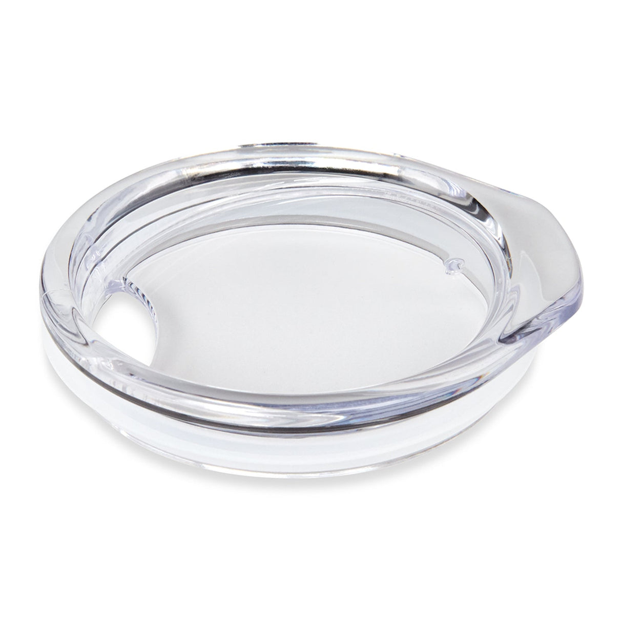 Stainless Steel Rocks Glass with Lid, Dark Walnut