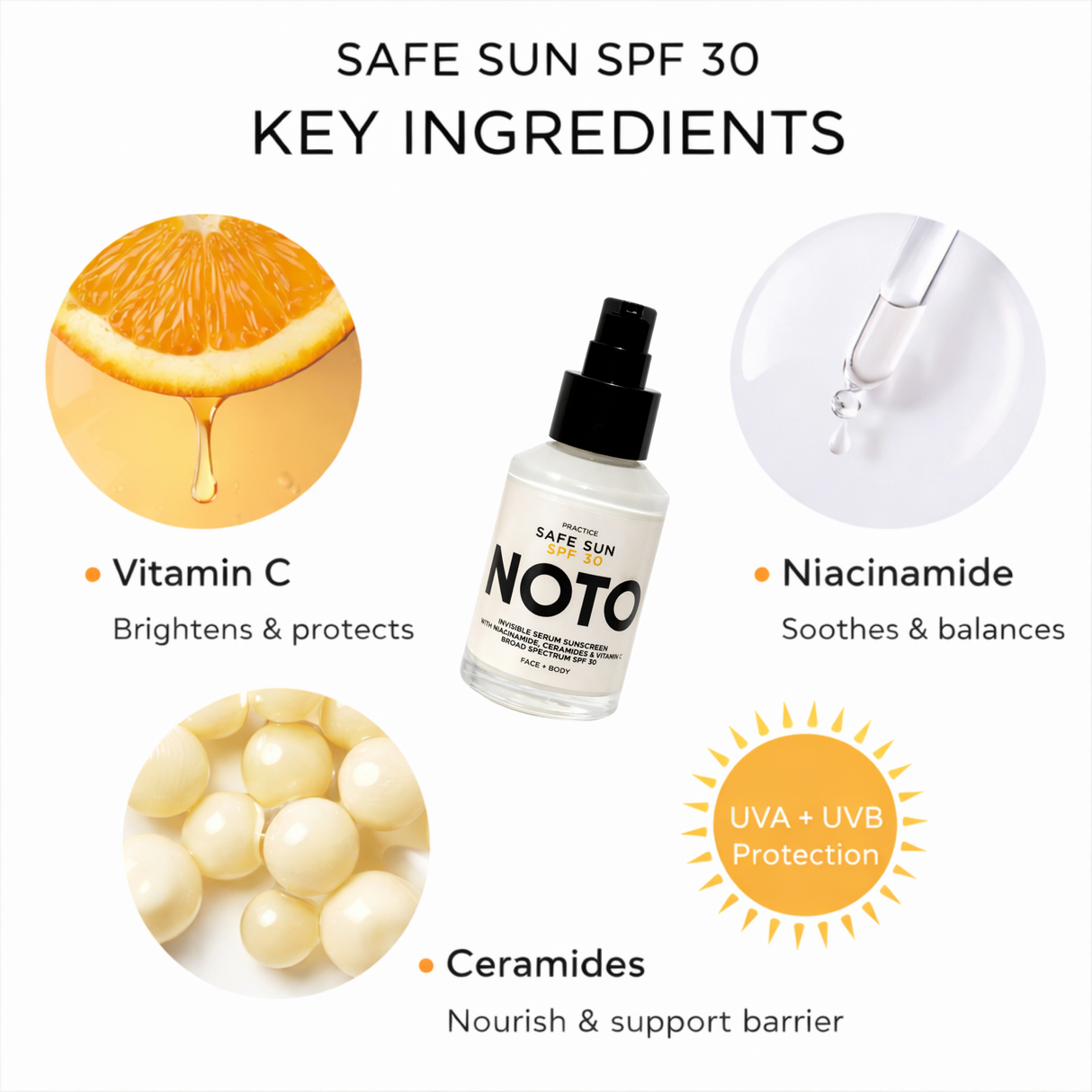 (PRACTICE) SAFE SUN // SPF 30