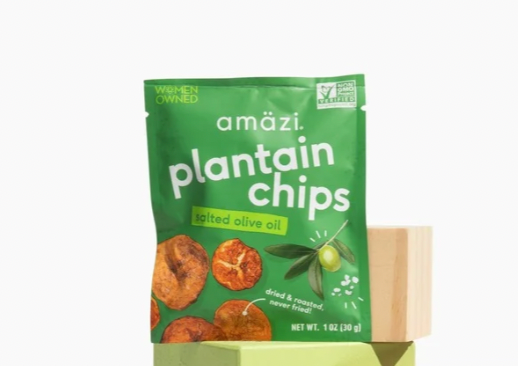 Salted Olive Oil Plantain Chips (Minis!) - 12 pack