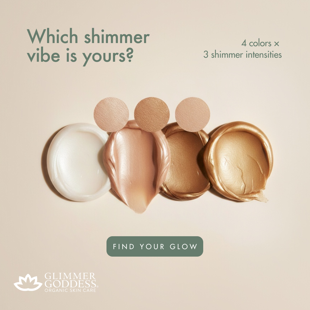 Organic Shimmering Body Butter Whipped To Perfection
