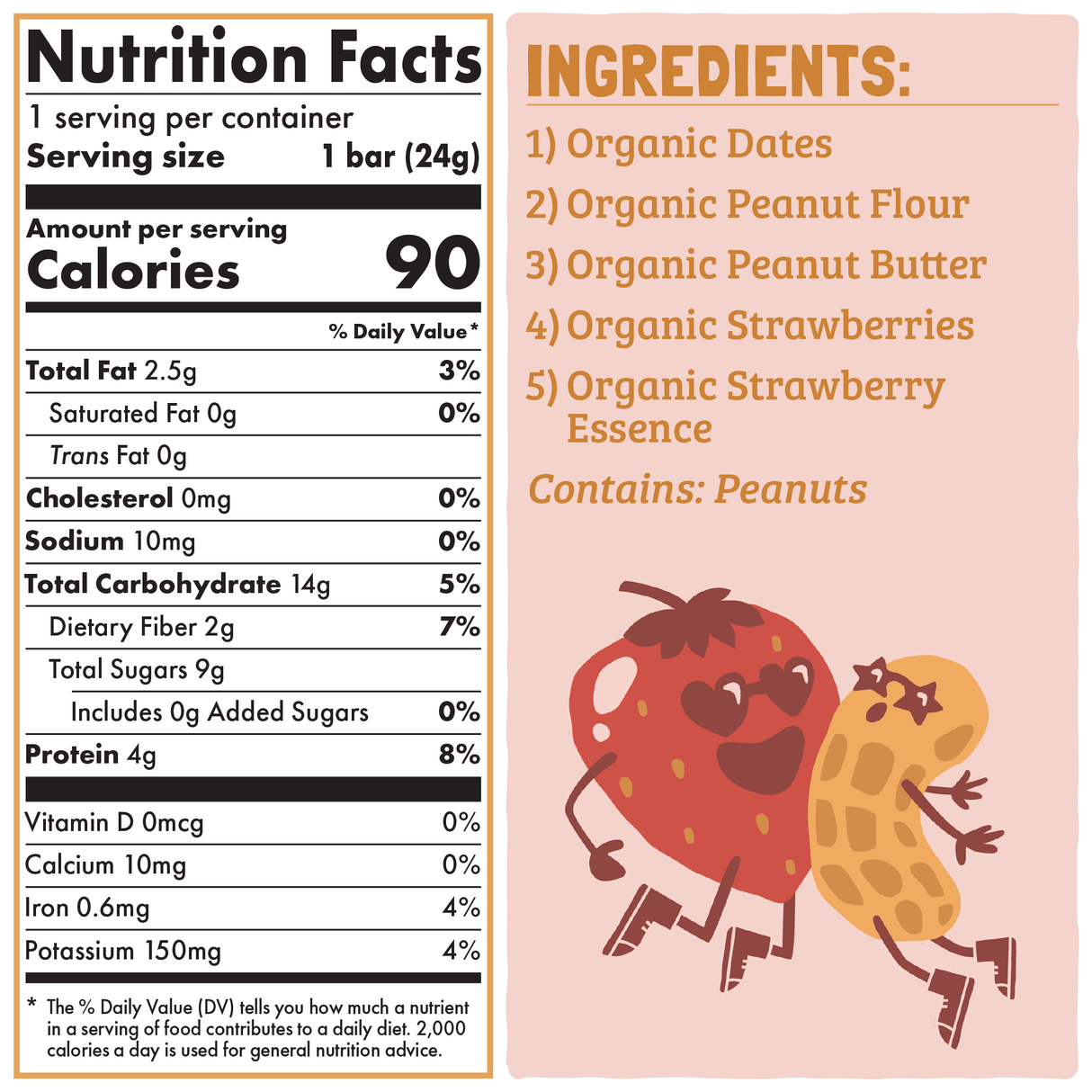 Skout Organic Peanut Butter & Jelly Kids Bar