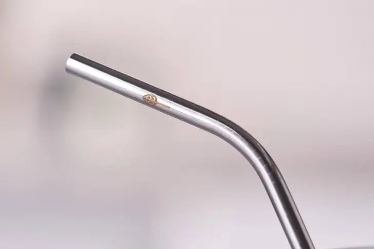 Stainless Steel Drinking Straw - Standard Bent (No bag or cleaner)