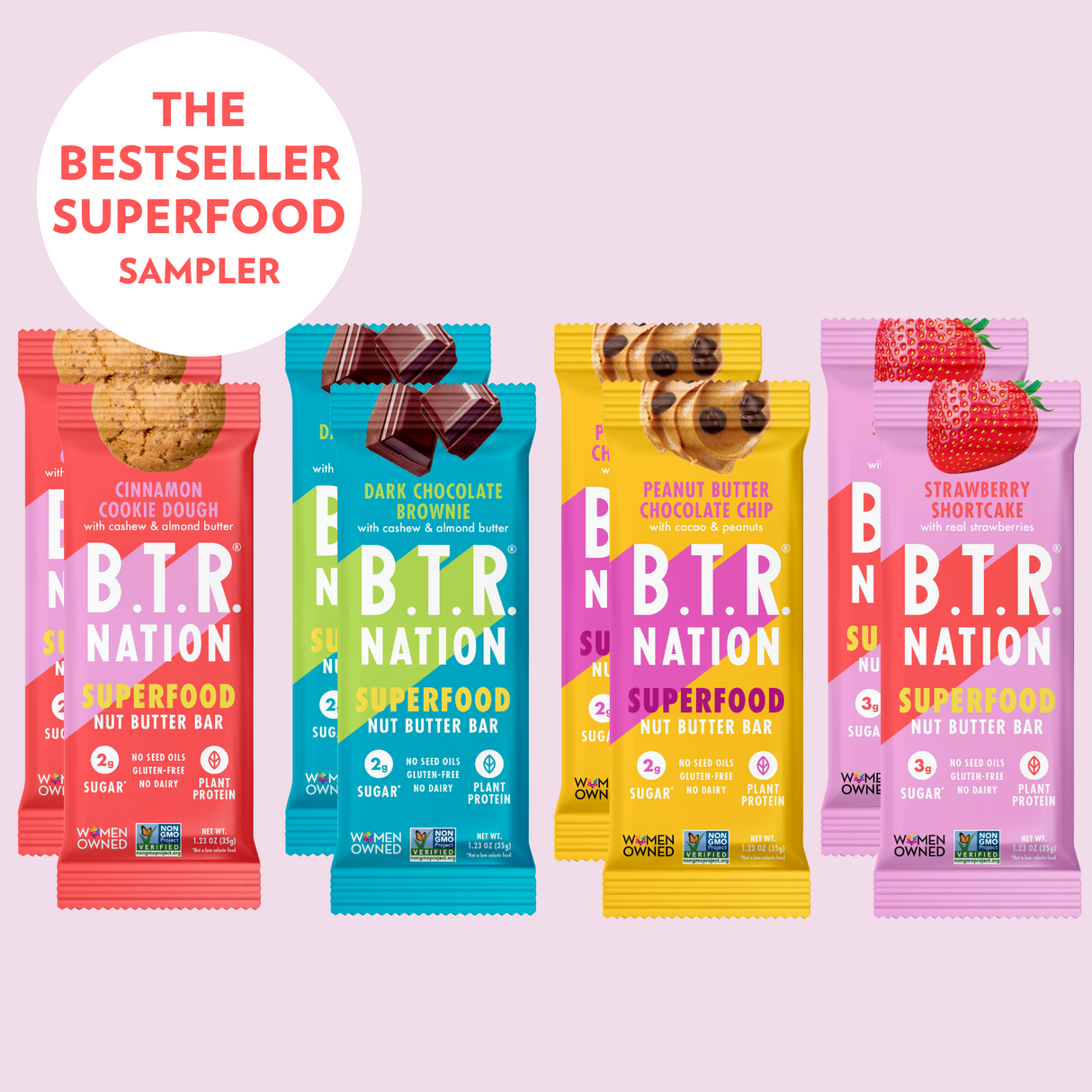 THE BESTSELLER SAMPLER PACK (8 Bars)