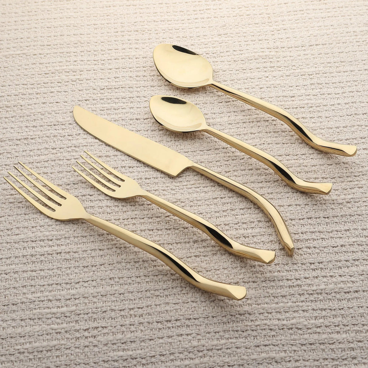 Twig PVD 5 Pc. Flatware Set