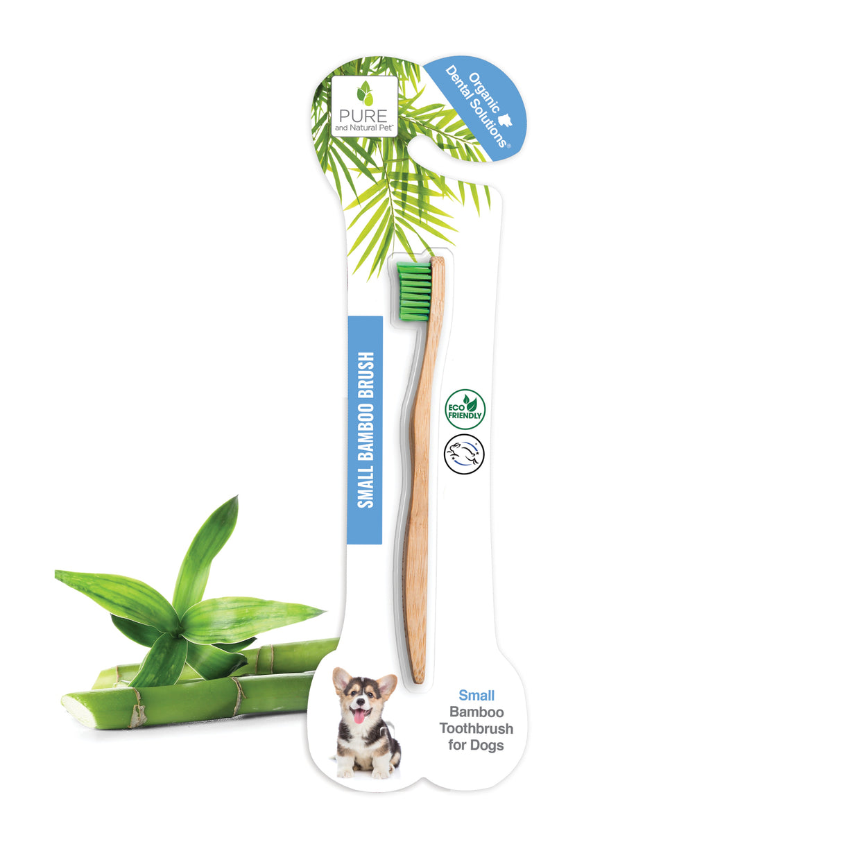 Bamboo Toothbrush for Small Dogs - Organic Dental Solutions®