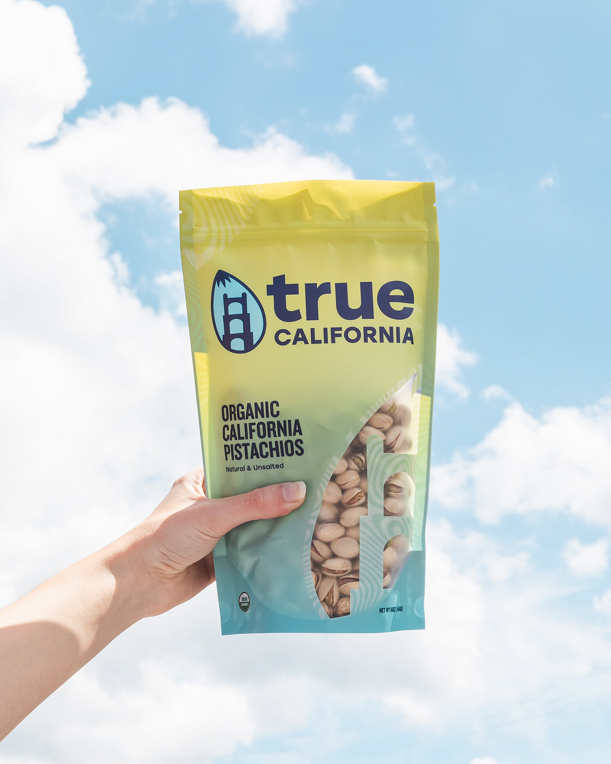 Organic Pistachios, Natural & Unsalted