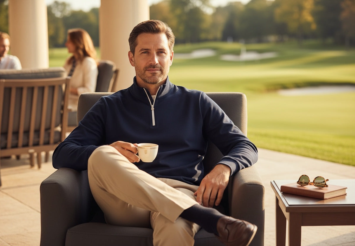 Tucci | Men's Zip Pullover
