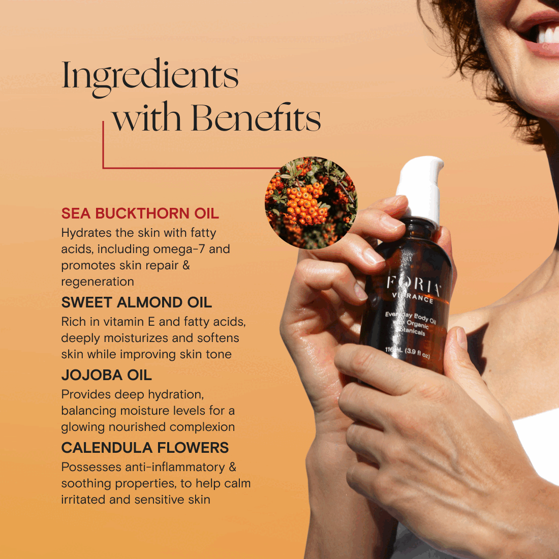 Everyday Body Oil with Organic Botanicals