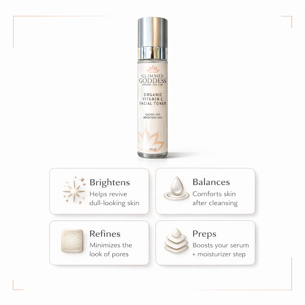 Organic Vitamin C Facial Toner & Natural Astringent