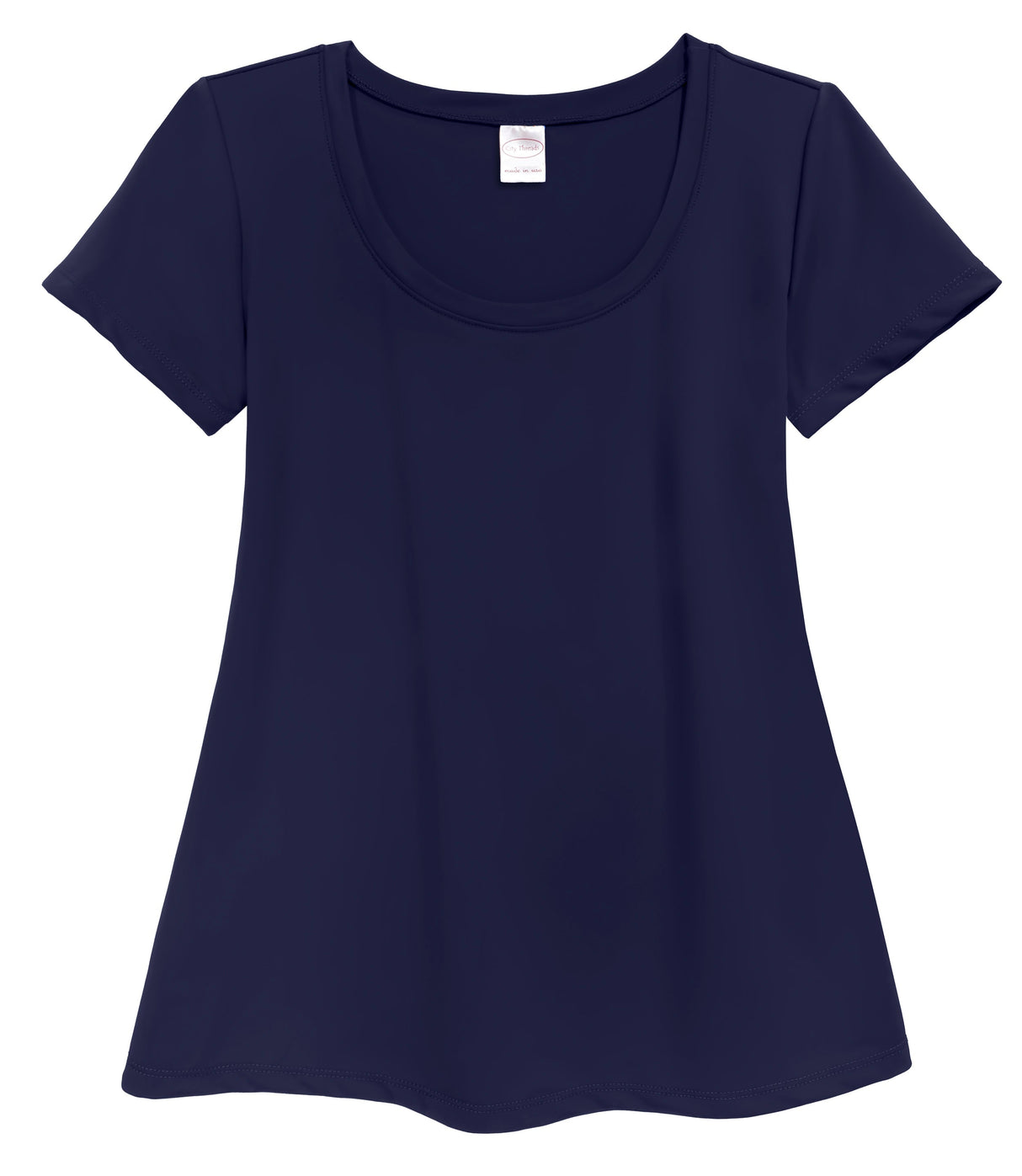 Women's UPF 50+ Short Sleeve Flowy Rashguard | Navy